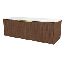 Elwood Dockland 1200mm Artic White Wall Hung Single Vanity Unit